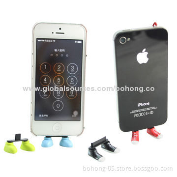 Creative Holders for iPhone 5, MOQ of 500 Pieces, Each Color